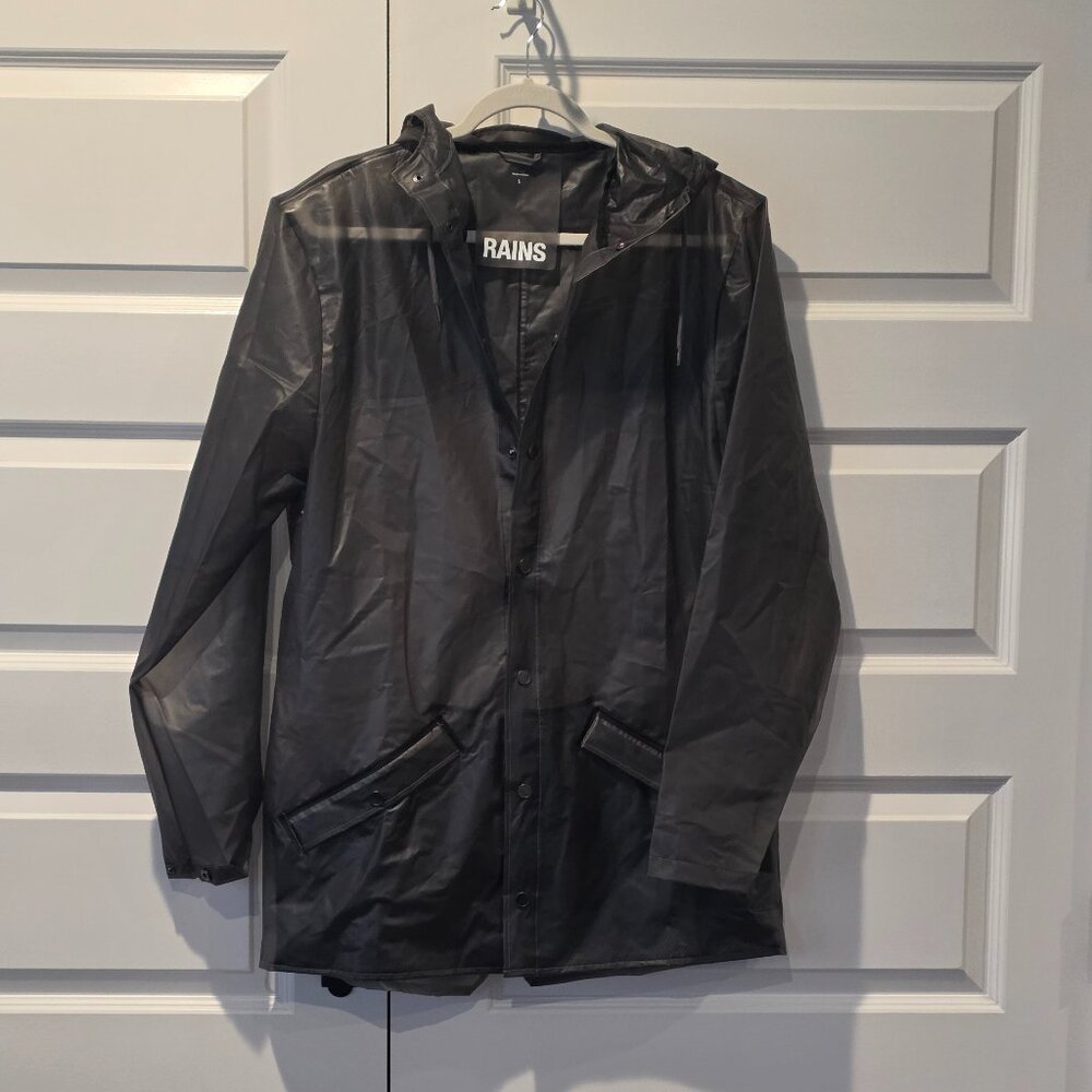 NWOT: Rains W3 Mist Jacket Sizes Large and XL - Picture 4 of 6